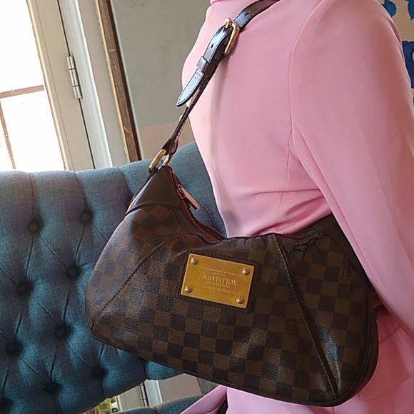 Louis Vuitton Damier Ebene Thames GM Authentic LV - Picture 10 of 12